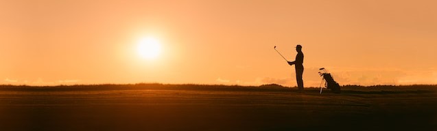 Golf Courses in Livingston Parish Louisiana with a nice sunrise.